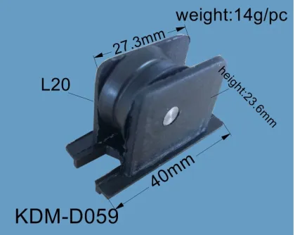retractable sliding door and window plastic roller