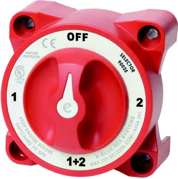 High performance Big current marine battery switch blue sea tyep