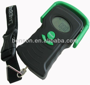 BS-HS122 44kg/10g Digital fishing scale with belt