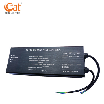 Full power output emergency driver for LED light