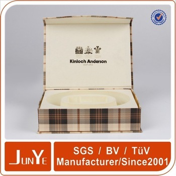 Texture paper beautiful fashion belt gift box with logo printing