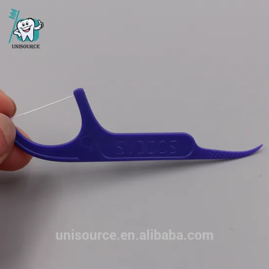 2017 Hot Sale Adult Use Floss Picks Double Floss