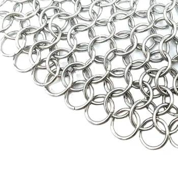 Stainless Cast Iron Cleaner Brush for Kitchen Pot Net