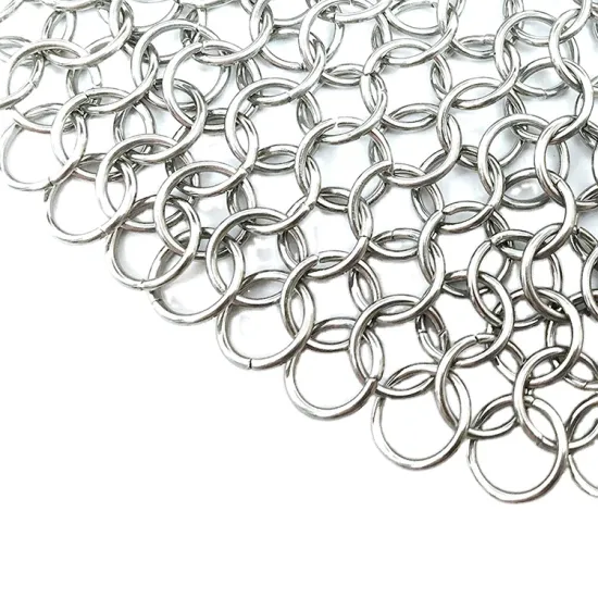 Chain Mail Fabric Scrubber