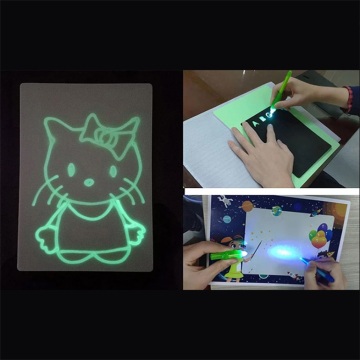 Planche à dessin lumineuse fluorescente pour enfants Suron