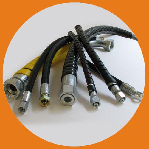 Rubber high-pressure steel wire hose