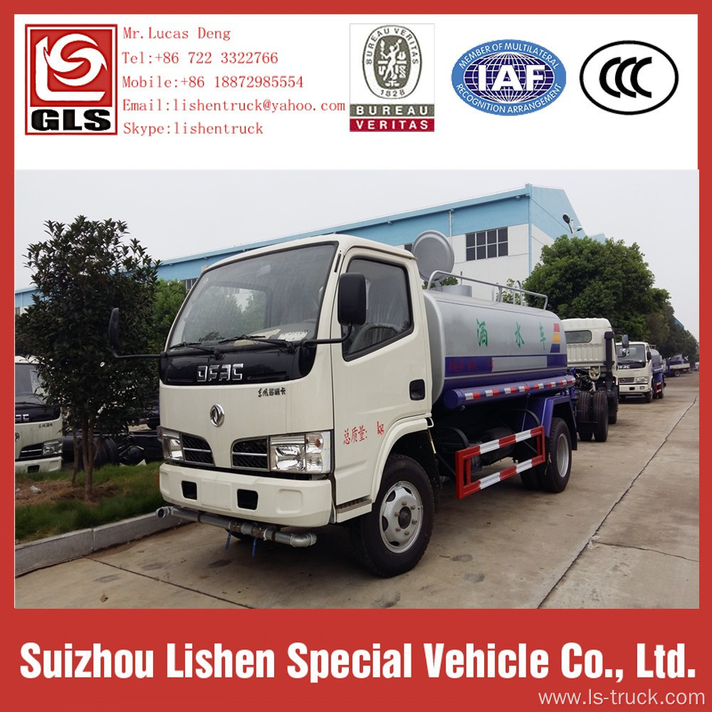 Dongfeng DFAC Tanker 4000L Water Truck 120hp