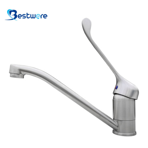 Industrial Shower Faucet Deck Mounted Commercial Kitchen Sink Faucet Factory