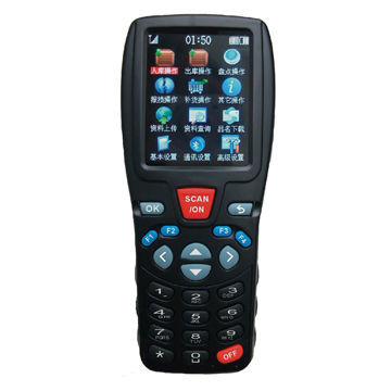 Barcode Scanner with Color Screen and Wireless Inventory