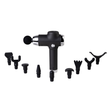 Professional Electric Massage Gun: Customizable Deep Tissue Therapy with 10 Massage Heads, Vibration & Percussion for Full Body Relaxation