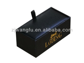 cheap paper cufflink packaging box