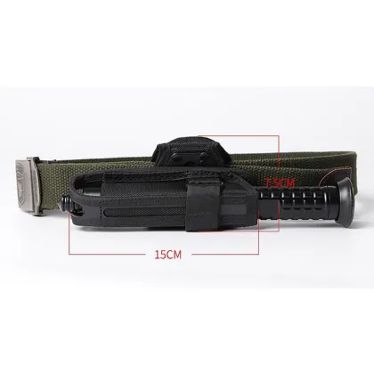 Tactical Telescopic Baton Holster with 360 Degree Rotation