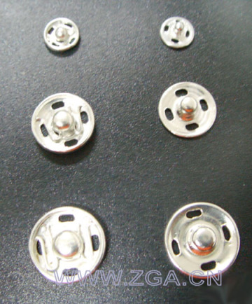 Spring Press Stud Button ,sew on garment