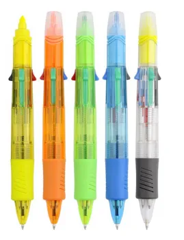 4 Color Pen / Highlighter Combo