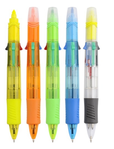 4 Color Pen / Highlighter Combo