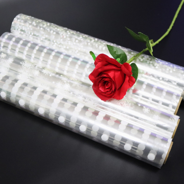 Hot Sale Transparent Cellophane Roll for Gift Wrapping Flowers and Fruits