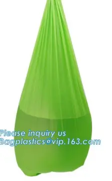 T-shirt Handle Compostable Biodegradable Kitchen Food Waste Caddy Bin Liner, garbage Bags,trash bags