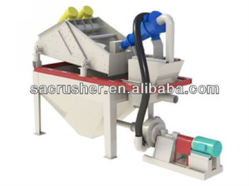 Fine sand collecting machine
