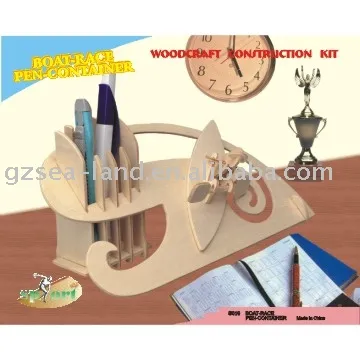 Boat-Race Pen-Container