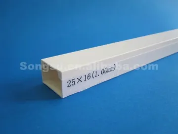 Fireproof plastic cable trunking 25*16mm