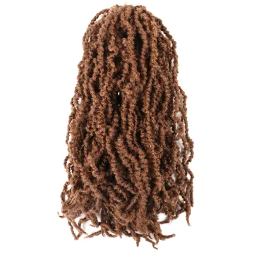 22''10 New Arrival Strands Goddess Crochet Braiding Curly Natural Faux Locs Crochet Braids Afro Synthetic Hair Extension