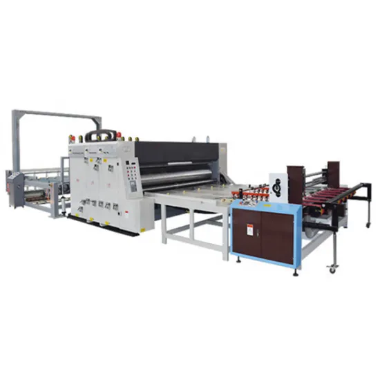 LY920 Semi-Automatic Carton Box Printing and Slotting Machine for 2 Colors
