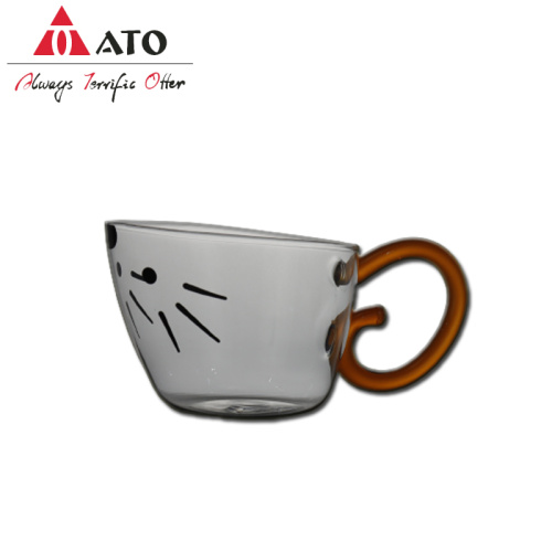 Ato drinkware mouse copo de copo de vidro bebendo copos de caneca