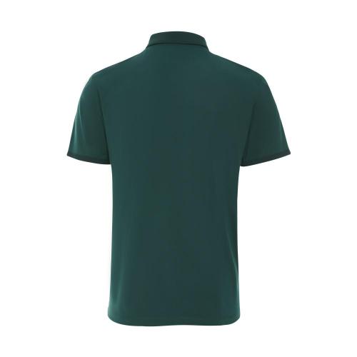 Business Casual Clothes Men Army Green Short-Sleeved Polo Collar Men's Top Supplier