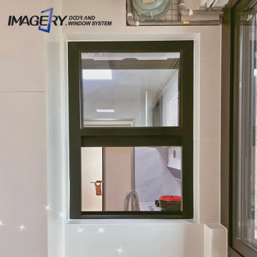 High Quality Soundproof Security Single Hung Aluminum Windows for Sale