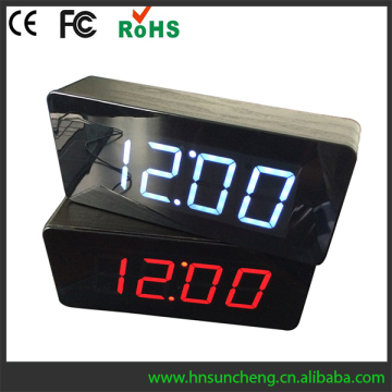 Hot selling home decro sound cintrol digital neon led clock
