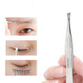 Professional Stainless Steel Hair Removal Clip Eyebrow Face Hair Remover Tweezers Makeup Tool Pinset