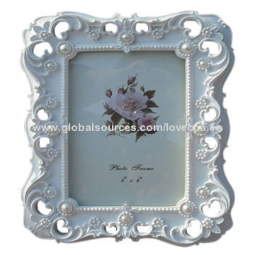 Wedding couple photo frame, resin material
