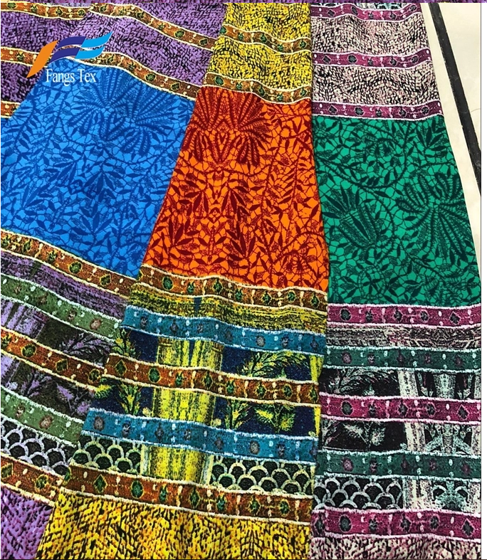 100% Polyester Digital Printed Fabric 1