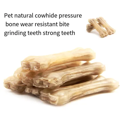 Hot Selling Nature Cowhide Pressed Pet Chewing Snacks