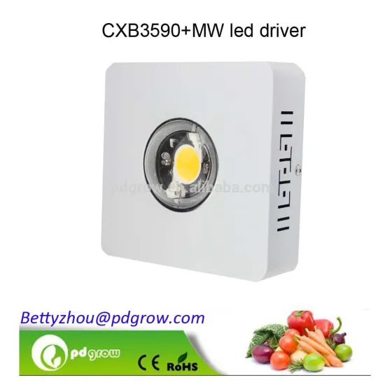 Greenhouse used grow lights sale high power 100W CXB3590 full spectrum led grow lights