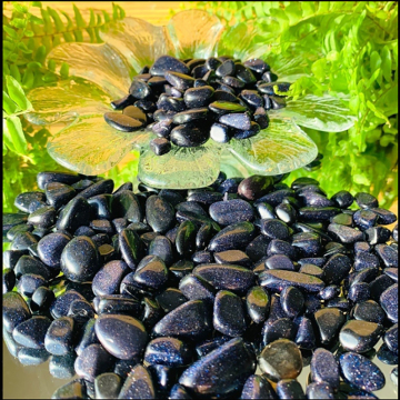 Groothandel Blue Sandstone edelstenen chips voor genezende stenen en geschenken