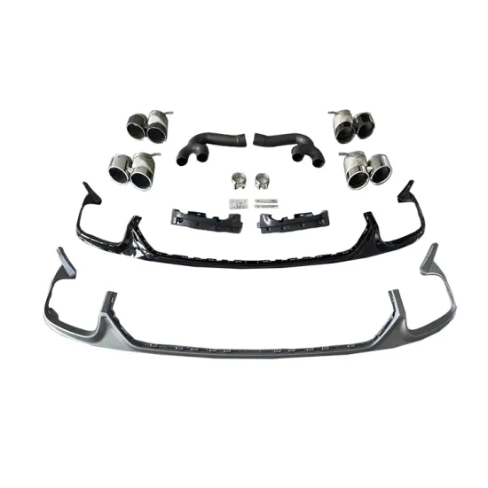 RSQ8 Style Stainless Steel Bumper Accessories for Audi 2019-2022