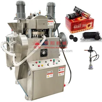 Small Hydraulic Shisha Charcoal Briquettes Making Press Machine for Sale
