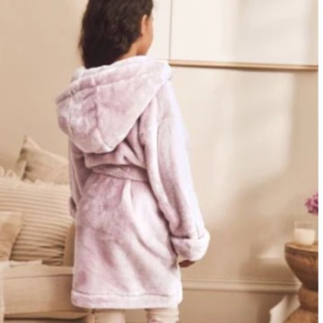 Aangepaste kinderen fleece badjas