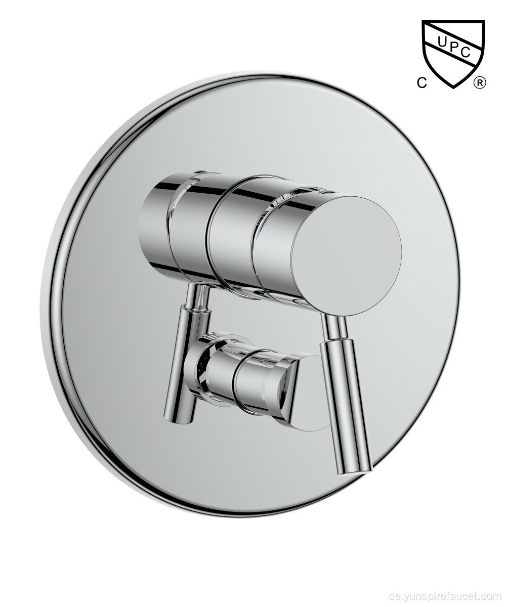 Moderner verborgener Duschmixer mit Diverter