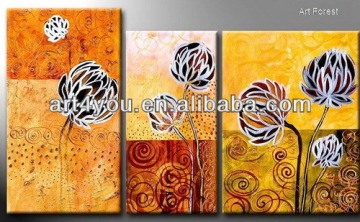 Modern Group Acrylic Flower Painting