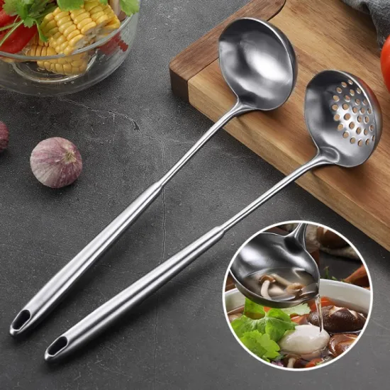 Hot-Sale Heat-Resistant Soup Spoon & Colander Ladle - Kitchen Utensil