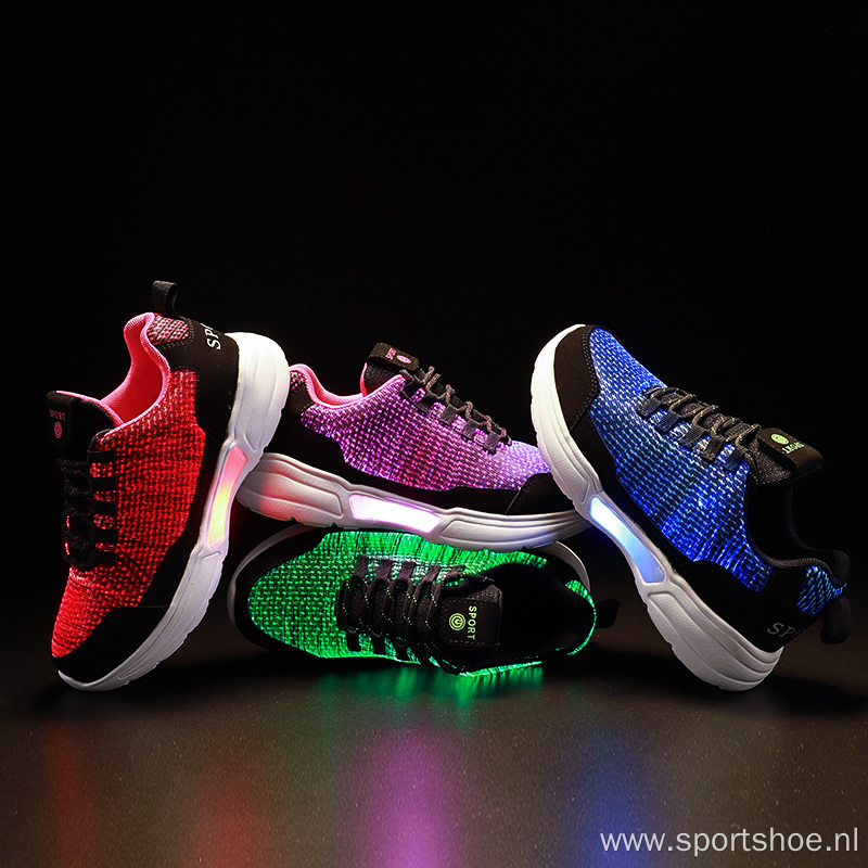 Fashion Rechargeable Fiber Optic Shoes