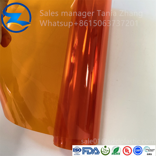 PVC shrink film for packing