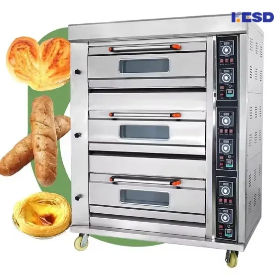 High Efficiency Bakery Rotary Layers Bread Baking Oven