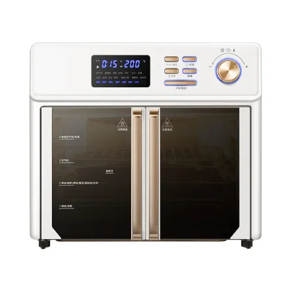 Oster Air Fryer Oven 6-in-1 Countertop Toaster Oven with French Doors