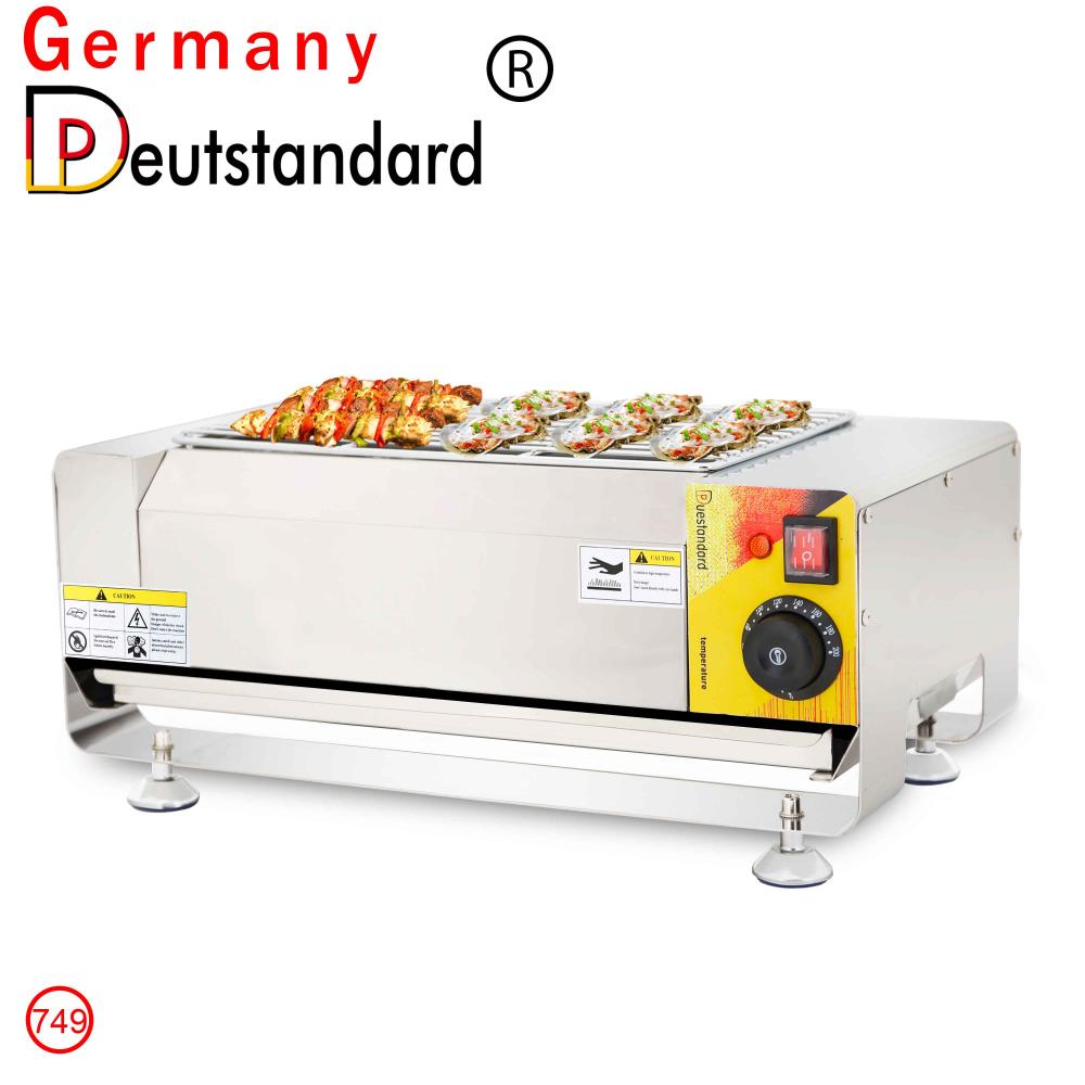 Barbecue machine with stainless steel