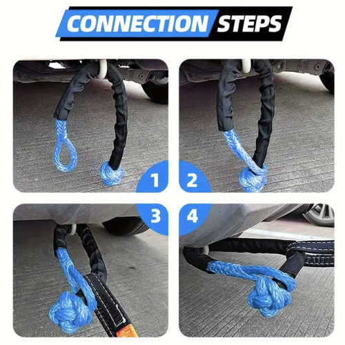 Tow strap soft shackle