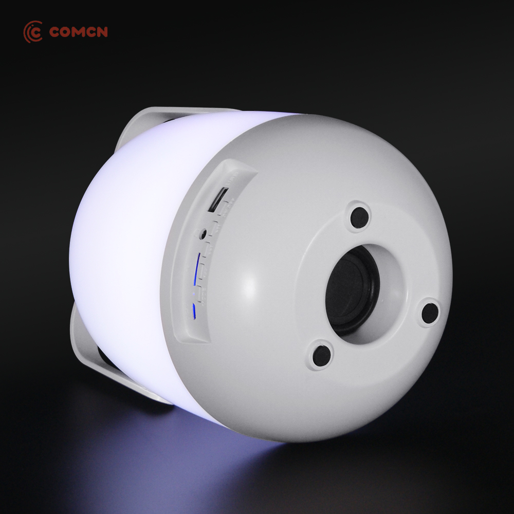 white surface bluetooth speaker
