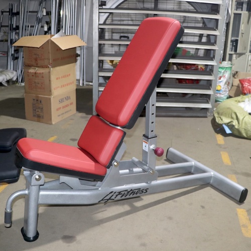 Multi-adjustable bench strength fitness gym equipment